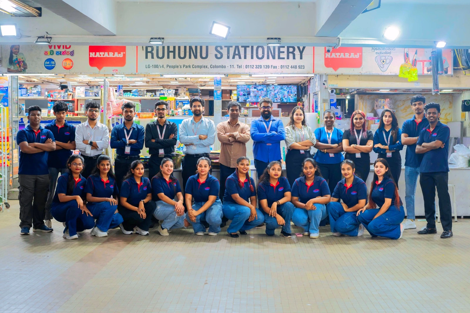 Ruhunu Stationery and Hyper Nexus Ultra team